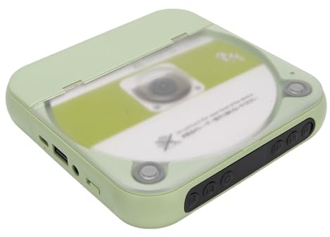 LUCKDANO Lecteur CD Portable Mp3 Stéréo Sound Desktop Music Player avec Casque et Câble Sonore