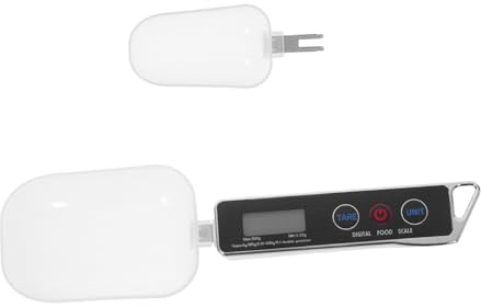 Ciieeo Cuillère de Cuisine Électronique Compacte Haute Précision Balance Numérique pour Pesée Aliments Cuisson Pâtisserie