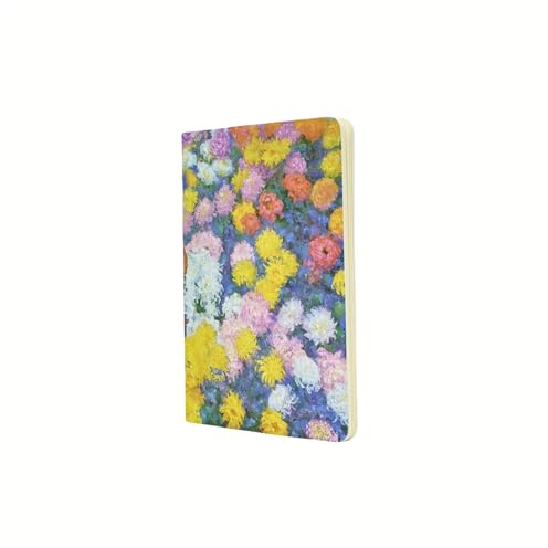 Monet’s Chrysanthemums A5 Lined Cahier