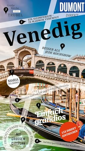 DUMONT direkt Reiseführer Venedig: Mit großem Cityplan