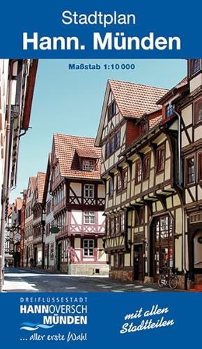 Hann. Münden: Stadtplan Hannoversch Münden