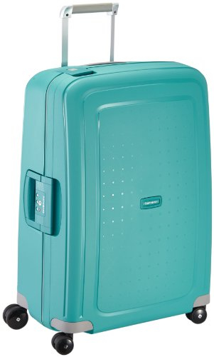 Samsonite S'Cure - Hartschalenkoffer 69 cm Mittelgroß - Trolley Koffer mit 4 Rollen, TSA-Schloss, Leicht - 79 L - Blau (Aqua Blue)