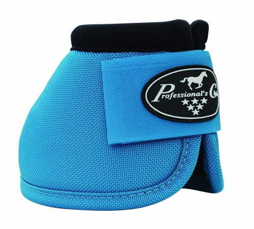 Professional's Choice Equine Ballistic Hoof Overreach Bell Boot Pair Black Med