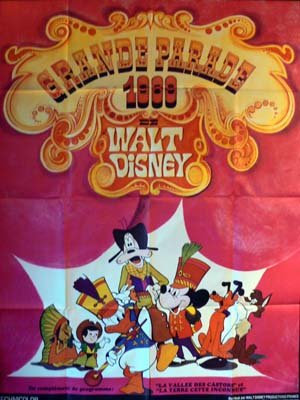 La Grande Parade 1969 – Walt Disney – 116 x 158 cm – Original-Kinoposter