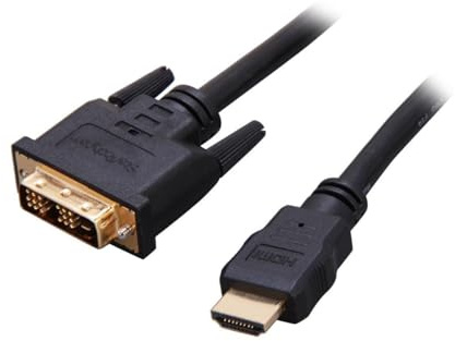 StarTech.com Cavo HDMI a DVI-D da 4,6 m - M/M - 4,6 m DVI-D a HDMI - Convertitori HDMI a DVI - Adattatore HDMI a DVI (HDMIDVIMM15)