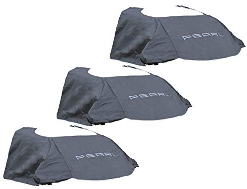 PEARL Autoscheibenabdeckung: 3er-Set Anti-EIS-Kfz-Scheibenabdeckung, Magnet-Fixierung, 270 x 94 cm (Frontscheibenabdeckung Magnet, Frontscheibenabdeckung Winter, Spray)