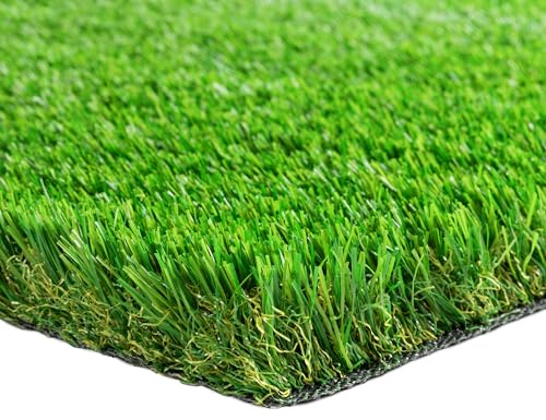 Steffensmeier Kunstrasen Highland 37 mm 2.622 g/m² extrem UV-beständig+ Strong Kollektion Grün, Größe: 300x350 cm