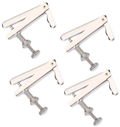 Cello Tuner Adjusters, Feinstimmer für 4PCS Cello-Tuners, Musikinstrumentenzubehör für 3/4 und 4/4 Cello für Musiker und Amateure