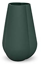 Cooee Design Clover - Vaso in ceramica, 11 cm, colore: Verde scuro