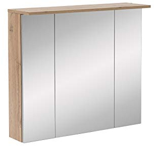 Schildmeyer Spiegelschrank 142530 Nora, Eiche Landhaus Dekor