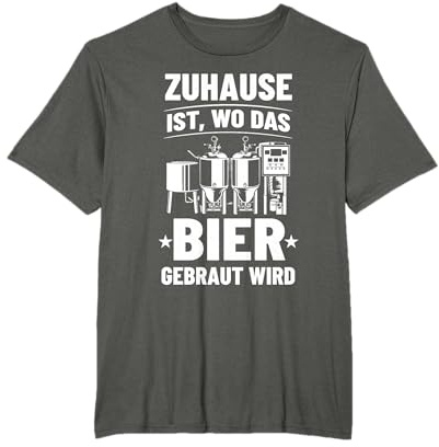Selbstbrauer Bier Brauen Heimbrauen Hobbybrauen Bierbrauer T-Shirt