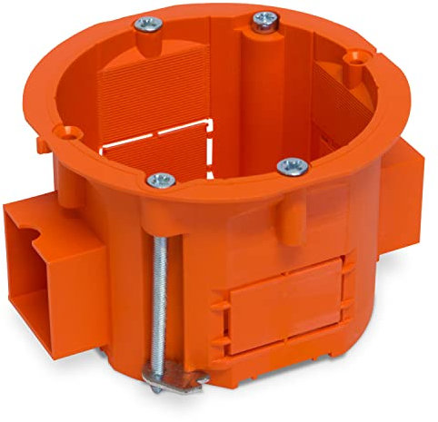Scatola da incasso per intonaco, diametro 60 mm, attacco 60 x 45