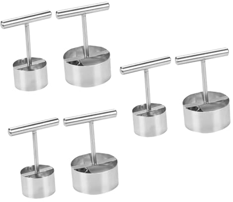 Alipis 6pièces Outils Dénoyauteur Fruits Acier Évideur Ergonomique pour Poire Et Fruits Facile à Utiliser Nettoyer Et Pratique pour Cuisine