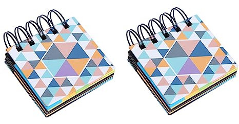COHEALI 2St Haftnotizen Memo-Kratzblöcke Bindelaschen Klebenotizblöcke Memo-Notizband Selbstklebende Notizen schreibwaren stickynotes notitzblock statiko Memo-Notizen Memo-Aufkleber Papier