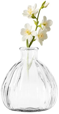 Empty Clear Glass Diffuser Bottle Aromatherapy Diffuser Jar Storage Container Decorative Vase Fragrance Accessories Use for DIY Replacement Reed Diffuser Sets