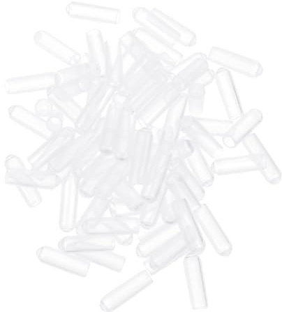 Geschirrspülerkorbkappen 5mm Pvc 200 Stück Schutzkappen für Zinken | Transparenter Drahtgewindeschutz, Passgenaue Abdeckung, Ersatz zum Reparieren, für Zuhause und Küche
