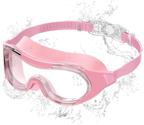 Seaflar Gafas Natacion Hombre Para Adultos, Montura Grande, Antivaho, ProteccióN UV, Lentes HD | Gafas Natacion Mujer Unisex Ideales Para Buceo Y Deportes AcuáTicos Al Aire Libre-T-PK