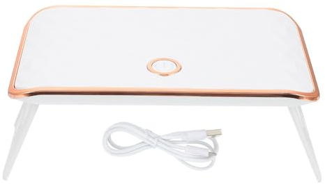 Alipis Lampe à Ongles Séchage Rapide pour Salon LED Blanche USB en ABS et Augmentation Vitesse de Séchage pour Amateurs de Nail Art