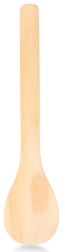 OSALADI Cucchiaio da Cucina in Legno 40 Cm, Spatola Rotonda Antiaderente per Riso, Pagaia Resistente al Calore, Utensile Pratico per Cucina e Preparazione Sushi