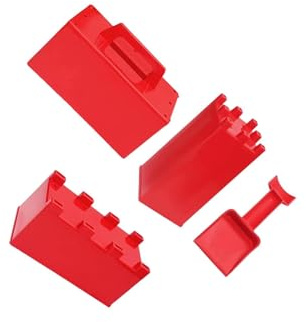 Ailan Sandburg Form, Strandspielzeug Set, Outdoor Spaß für Kinder, Geburtstagsgeschenk,, Kleinkinder und Erwachsene, geeignet für Outdoor Sportarten im Schnee und Sand im Winter und