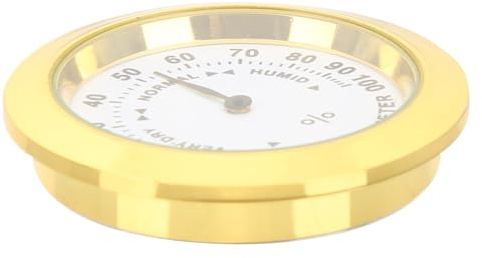 RORPOIR Alloy Violin Hygrometer for Guitar Instrument Care with Humidity Measurement, Easy to Use and Light in Weight, for Violin Case or Piano Bag Protection