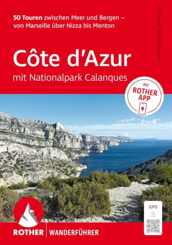 Cote azur (all): Inkl. Rother App und GPS-Tracks zum Download