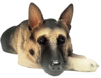 Conversation Concepts Dekofigur Deutscher Schäferhund Mein Hund, Hellbraun & Schwarz
