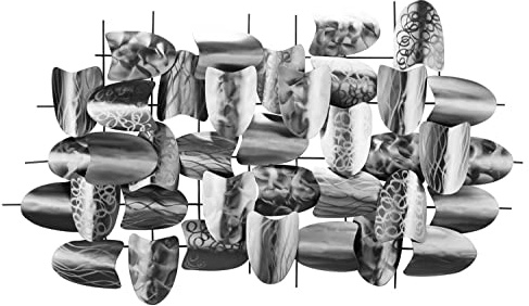 KunstLoft Wanddeko Metall | 100% HANDGEFERTIGT | 128x70x8cm | Wandbild Metall 'Argent Armour' | Abstrakte Skulpturen | Grau Silber | Wandskulptur | Metalldeko Wand Wohnzimmer