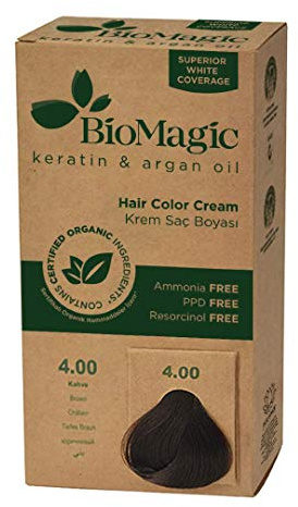 BIOMAGIC HAIR COLOR - 4/00 BROWN