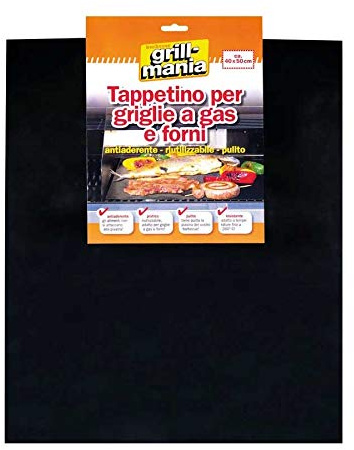 TAPPETINO PER GRIGLIE A GAS E FORNI 40X50 GRILL-MANIA