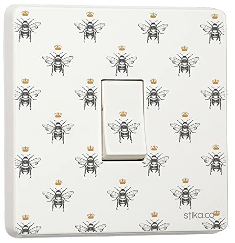 stika.co Queen B - Adhesivo de vinilo para interruptor de luz individual