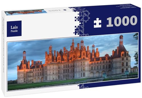 Lais Puzzle Schloss von Chambord, Loire-Tal, Frankreich 1000 Teile Panorama