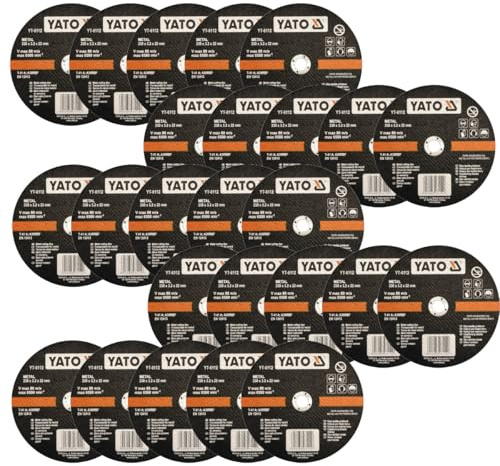 Générique - PROMO LOT 25 DISQUES 230 x 3 x 22.2 PLATS A TRONCONNER LES METAUX