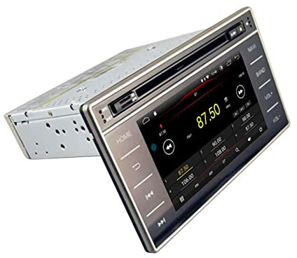 ZAPYVET Reproductor de DVD for coche con Android 11, reproductor multimedia estéreo con radio y GPS, Wifi, 2 Din, Carplay, DSP, compatible con Toyota, HILUX 2015, REVO 2016 Sistema multimedia para coc