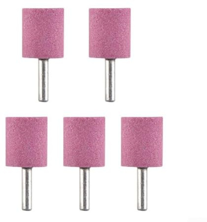 Schleifsteine mit 6 mm Schaft für Drehwerkzeug, perfekt für Metall- und Holzanwendungen, 5 Stück (6 x 20)