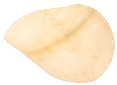 LRXIYODE Afrikanische Trommelfell Ersatzhaut Sheepskin Drum Skin für Handtrommel Langlebig Handgefertigt Klarer Klang Geeignet für Studios Clubs Zuhause