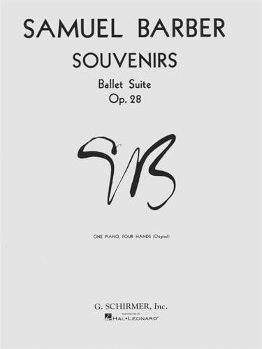 Souvenirs Ballet Suite, Op. 28 (Original): Piano Duet
