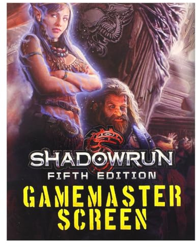 Shadowrun 5th ed Gm Screen