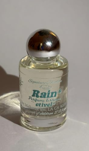 Etivel Rain Perfume Essence Rain Perfume Oil Alcohol Free Vegan Paraben Free Phthalate Free TSA Ready