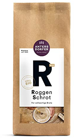 Antersdorfer - Roggen Schrot bio - 0,75 kg - 6er Pack