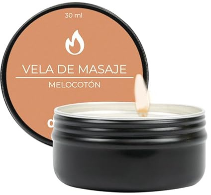 Bougie de massage parfumée 30 ml (pêche)