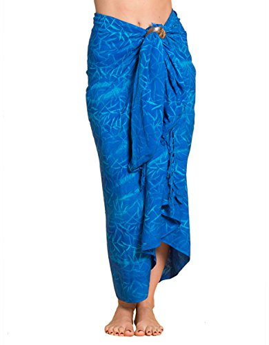 PANASIAM Sarong B002 Blue tones, L