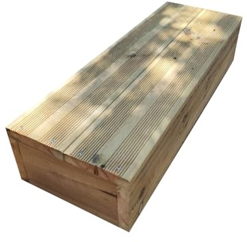 Los peldaños modulares Vinuovo permiten crear fácilmente un peldaño o una escalera exterior. -2 planchas - de 80 cm ancho - de altura 17 cm