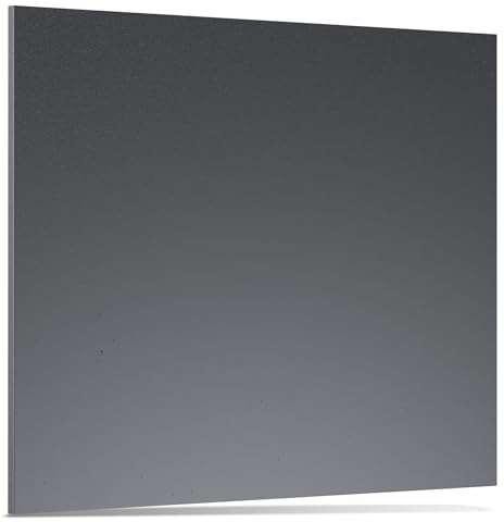 Prima Renovierungs-Systeme Geschirrspüler Frontblende [60er & 45er] In 10 Farben - Für vollintegrierte & teilintegrierte Geschirrspülmaschinen (Schwarz, 715 x 444 mm)