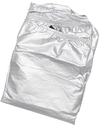 TOPBATHY Funda Moto para Exterior Protectora contra Sol Lluvia y Polvo Resistente con Protección Uv y Almacenamiento