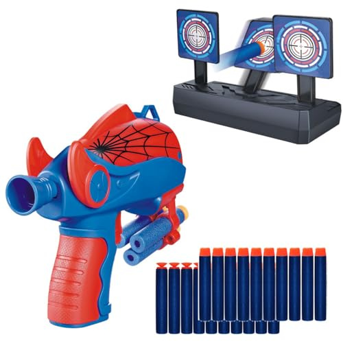 YANGUN Spid-er Spielzeug ab 3-8 Jahre Junge, 2 Set Spid-er Netzwerfer Handschuhe Kinder Geschenk Junge 3 4 5 6 7 Jahre Kinderspielzeug ab 3-10 Jahre Ostergeschenke Kinder Outdoor Spielzeug