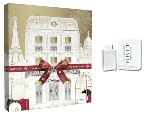 LOreal Paris Adventskalender 2025 Frauen, Gesichtspflege Haarpflege, Lippenstift, Maske, Make-up Advent Kalender Beauty, für Frau und Damen, Advent Calendar, Weihnachtskalender 2025 (Wert 250€)