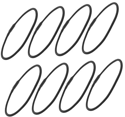 Kisangel 8 Pezzi Di Anelli Smorzatori Per Microfono Elastici Supporto Antiurto Per Microfono Anello In Gomma Fasce Di Supporto