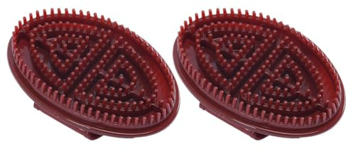 TEHAUX Tpe Körpermassagebürsten mit Leichtem Design 2 Stück zur Muskelentspannung Geeignet für Professionelle und Persönliche Anwendung