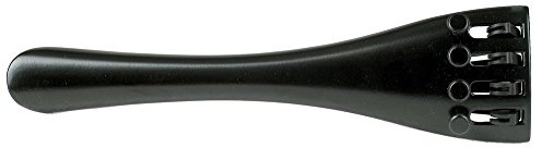 Wittner 917151, Cello Saitenhalter Standard 1/4 - 1/8, 4 Feinstimmer, schwarze Schrauben